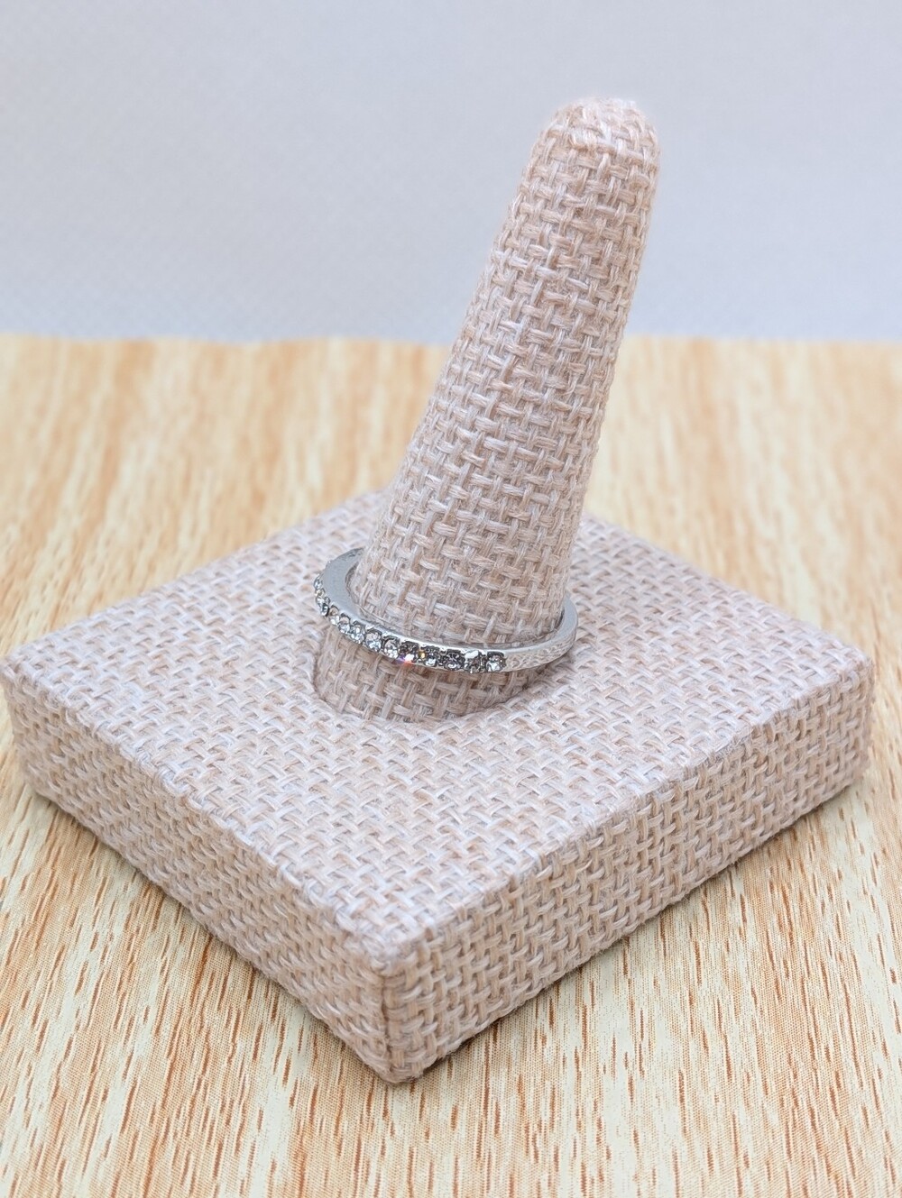 Simple Silver Band - Picture 2 of 4